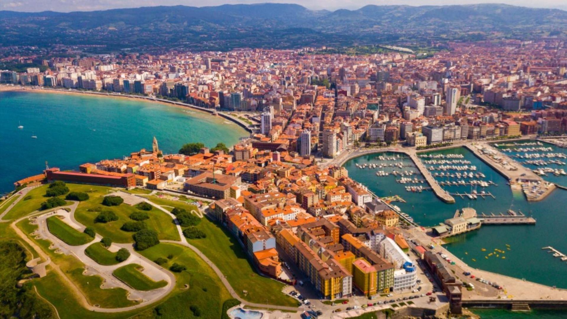El Mirador Del Centro Apartment Gijón Exterior foto